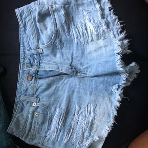 American Eagle Cut off Jean Shorts
